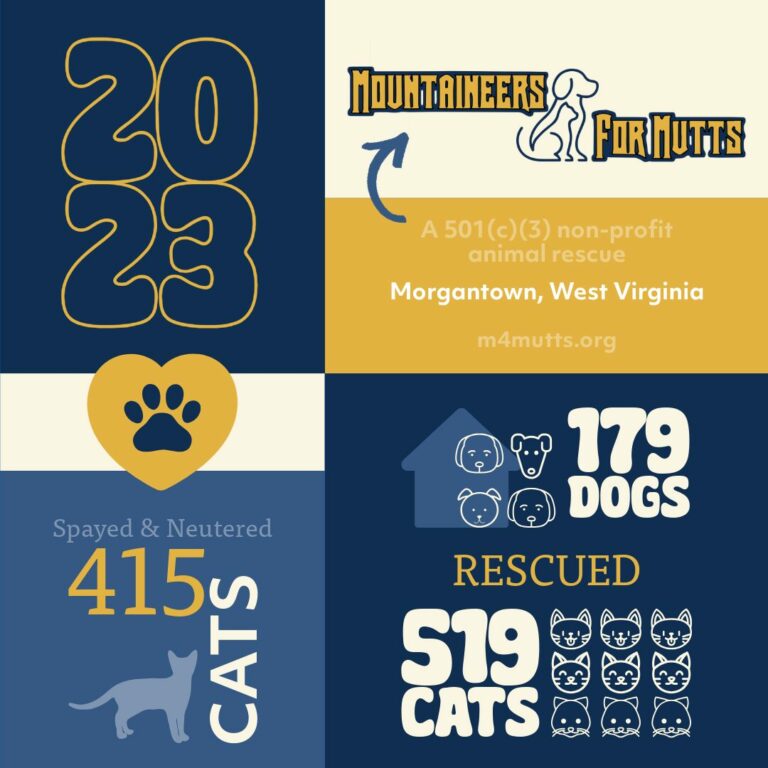 M4Mutts 2023 Statistics